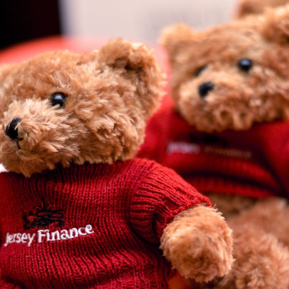 Jersey Finance Ted bear