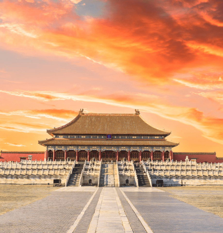 Ancient Royal Palaces Forbidden City Beijing China