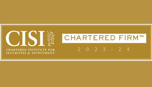 Integritas Wealth Partners have attained CISI Chartered Firm™ Status